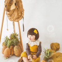 菠萝女孩_成都儿童摄影_金沙