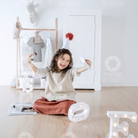 小红芭比_成都儿童摄影_北欧馆