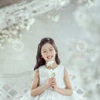 落英树下_成都儿童摄影_花锦馆