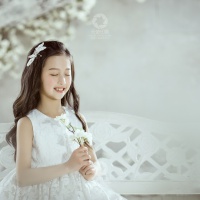 落英树下_成都儿童摄影_花锦馆