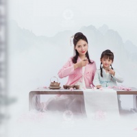 桃花盏_成都儿童摄影_花锦馆