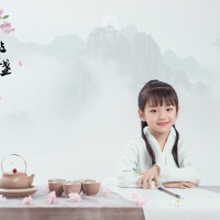 桃花盏_成都儿童摄影_花锦馆