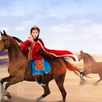 昭君出塞_成都儿童摄影_花锦馆