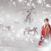 昭君出塞_成都儿童摄影_花锦馆