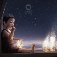  月亮之子_宝宝照
