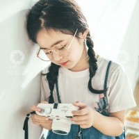  牛仔的夏天_亲子照