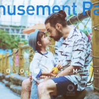 疯狂游乐园  Amusement park_成都亲子照