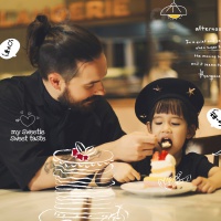午后阳光咖啡馆_成都亲子照