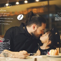 午后阳光咖啡馆_成都亲子照