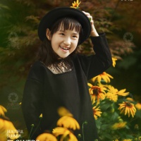 Flowers and girls_宝宝照