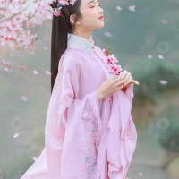 人面桃花相映红_成都儿童摄影