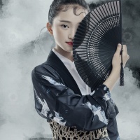 一舞水墨惊鸿_成都儿童摄影