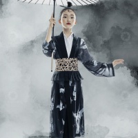 一舞水墨惊鸿_成都儿童摄影