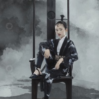一舞水墨惊鸿_成都儿童摄影