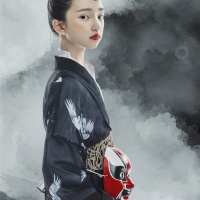 一舞水墨惊鸿_成都儿童摄影