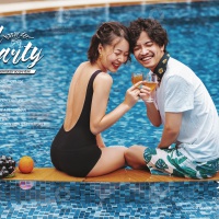 泳池派对_成都亲子照