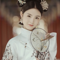 华清宫下月_儿童古装照