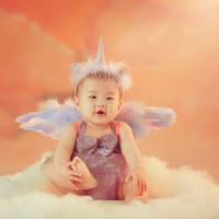 蝴蝶天使_成都儿童摄影_欧美馆