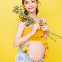 柠檬香草味_成都孕妇照_轻奢馆