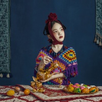 米亚的晚餐_成都儿童摄影_欧美馆