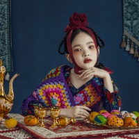米亚的晚餐_成都儿童摄影_欧美馆