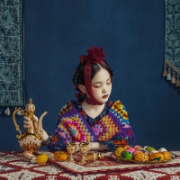 米亚的晚餐_成都儿童摄影_欧美馆
