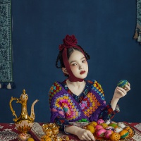 米亚的晚餐_成都儿童摄影_欧美馆