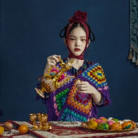 米亚的晚餐_成都儿童摄影_欧美馆