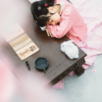 桃花三月_成都儿童摄影_花锦馆