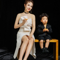 鲜甜母子照_成都亲子照_亲子馆