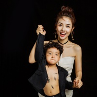 鲜甜母子照_成都亲子照_亲子馆