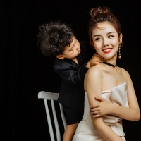 鲜甜母子照_成都亲子照_亲子馆