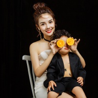 鲜甜母子照_成都亲子照_亲子馆