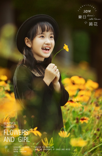 Flowers and girls